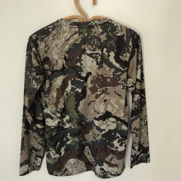 Killik Long Sleeve Veil Camouflage Shirt size Youth XL Hunting Stretch - Picture 3 of 7